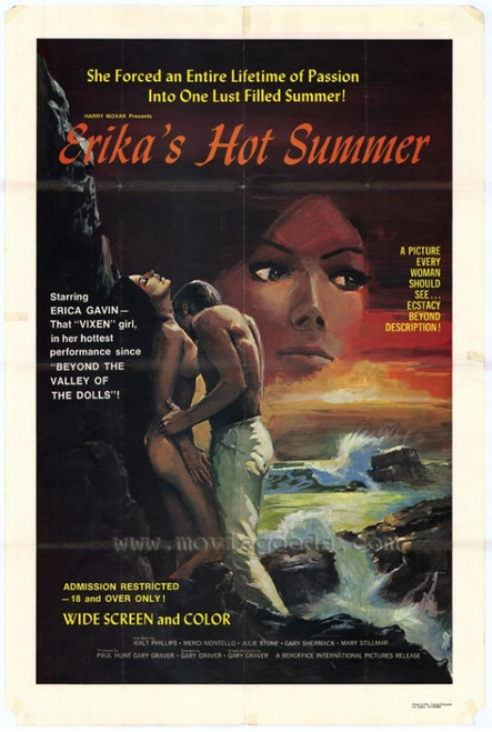 Erika's Hot Summer Movie Poster Print (11 x 17) - Item # MOVAE6129