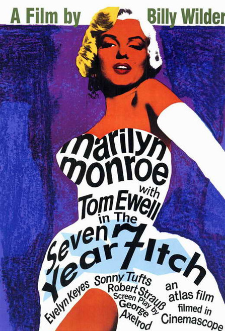 The Seven Year Itch Movie Poster Print (11 x 17) - Item # MOVED9736