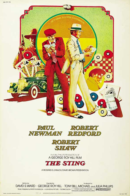 The Sting Movie Poster Print (27 x 40) - Item # MOVCJ4296