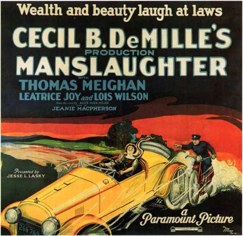 Manslaughter Movie Poster Print (11 x 17) - Item # MOVID4967