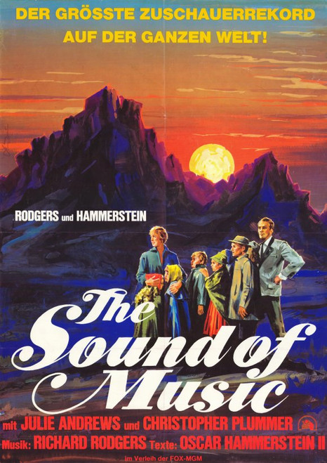 The Sound of Music Movie Poster Print (11 x 17) - Item # MOVIF0911