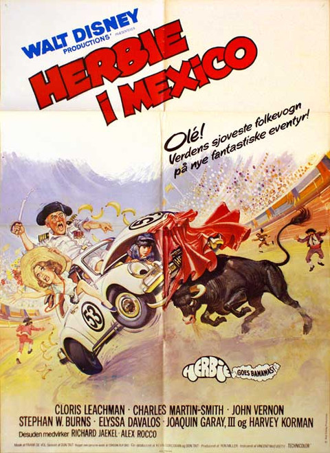 Herbie Goes Bananas Movie Poster Print (27 x 40) - Item # MOVEB19001