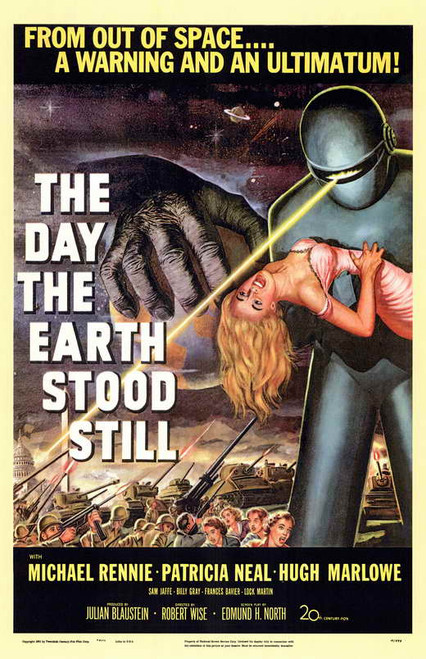The Day the Earth Stood Still Movie Poster Print (11 x 17) - Item # MOVGC6875