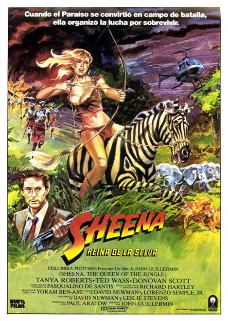 Sheena Movie Poster Print (11 x 17) - Item # MOVIJ4352