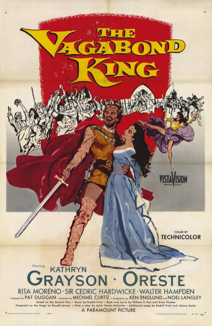 The Vagabond King Movie Poster Print (11 x 17) - Item # MOVEE3196