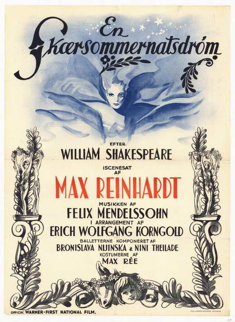 A Midsummer Night's Dream Movie Poster Print (11 x 17) - Item # MOVIF9679