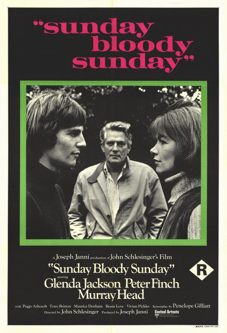 Sunday, Bloody Sunday Movie Poster Print (11 x 17) - Item # MOVEF1234