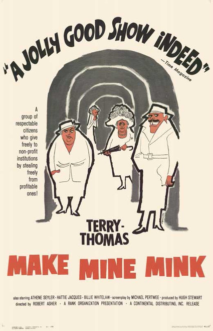 Make Mine Mink Movie Poster Print (11 x 17) - Item # MOVAF1085