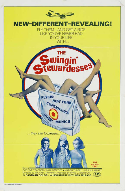 The Swingin' Stewardesses Movie Poster Print (27 x 40) - Item # MOVEB19820