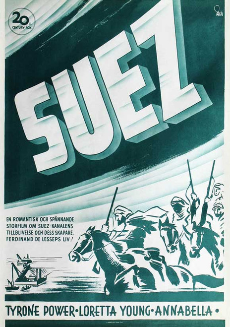 Suez Movie Poster Print (11 x 17) - Item # MOVEB84560