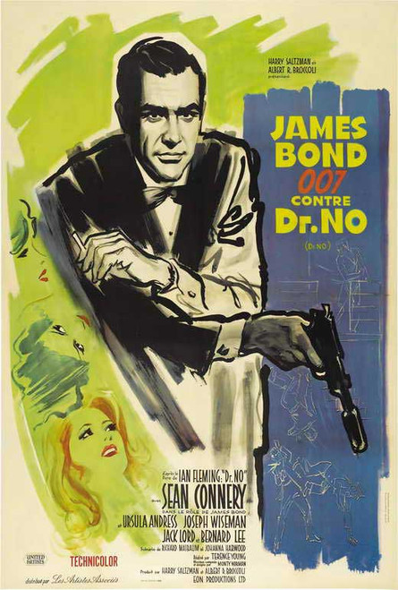 Dr. No Movie Poster Print (27 x 40) - Item # MOVAJ4234