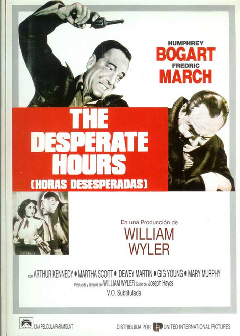 The Desperate Hours Movie Poster Print (11 x 17) - Item # MOVII6696 The Desperate Hours Movie Poster Print (11 x 17) - Item # MOVII6696