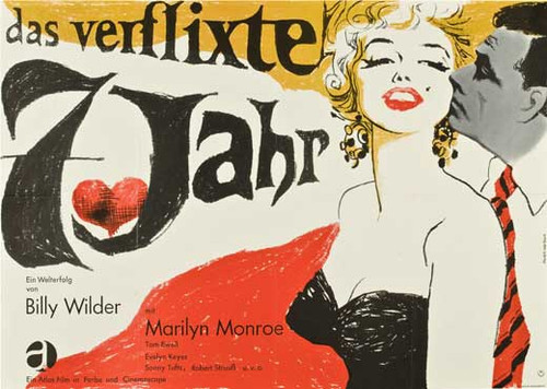 The Seven Year Itch Movie Poster Print (27 x 40) - Item # MOVEB95673