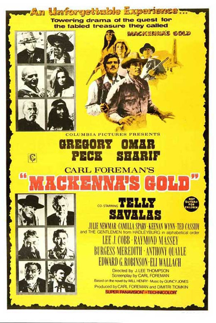 MacKenna's Gold Movie Poster Print (11 x 17) - Item # MOVAJ0274