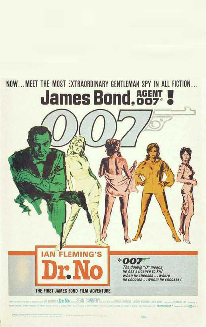 Dr. No Movie Poster Print (11 x 17) - Item # MOVAJ3239