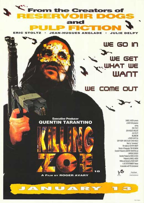 Killing Zoe Movie Poster Print (27 x 40) - Item # MOVAH5730