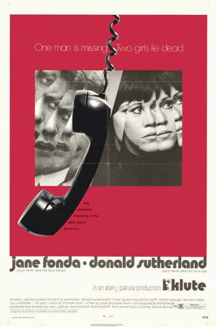 Klute Movie Poster Print (11 x 17) - Item # MOVGF9049