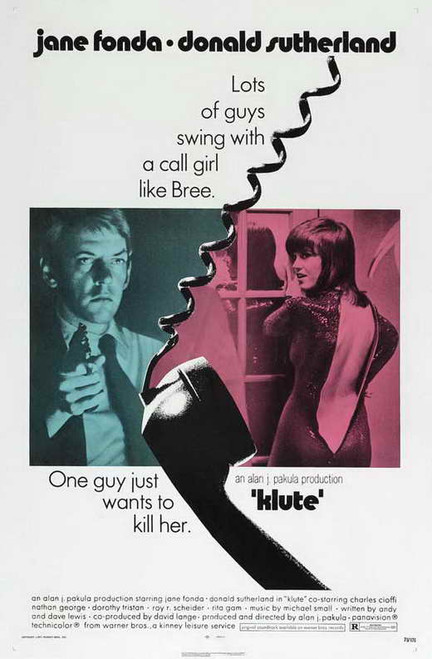 Klute Movie Poster Print (27 x 40) - Item # MOVAG0723