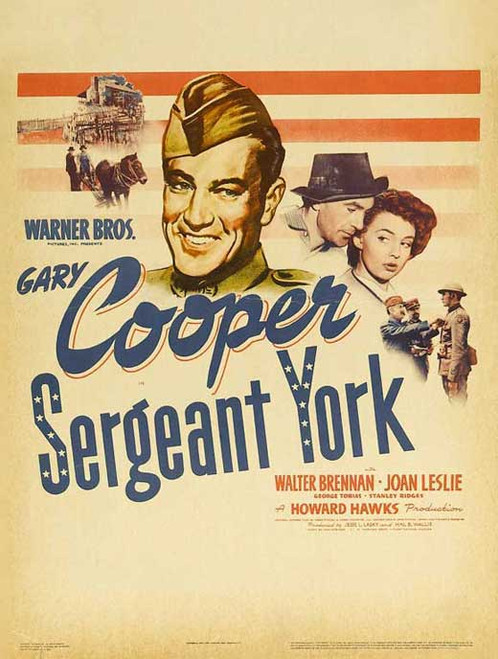 Sergeant York Movie Poster Print (11 x 17) - Item # MOVIB80260