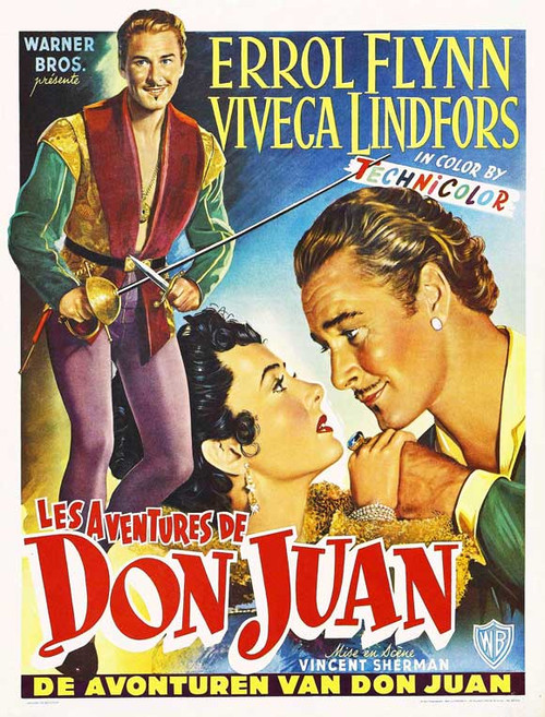 The Adventures of Don Juan Movie Poster Print (11 x 17) - Item # MOVGI9570
