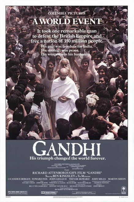 Gandhi Movie Poster Print (11 x 17) - Item # MOVED8910