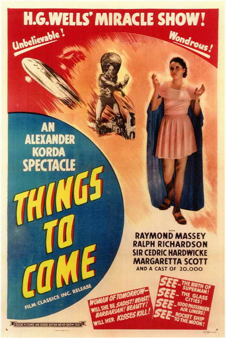Things to Come Movie Poster Print (11 x 17) - Item # MOVGC9862