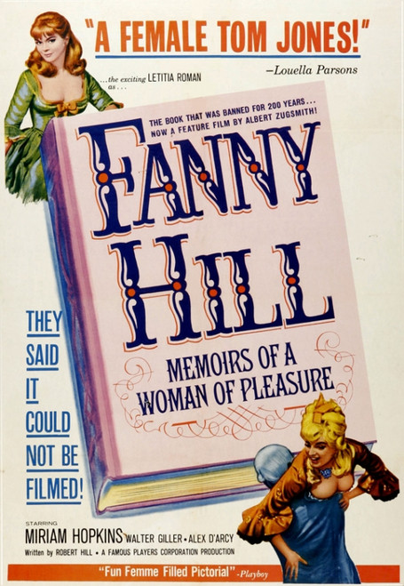 Fanny Hill Movie Poster Print (11 x 17) - Item # MOVII1548