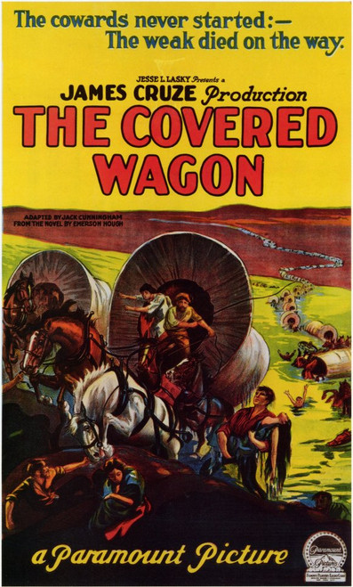 The Covered Wagon Movie Poster Print (11 x 17) - Item # MOVED4937