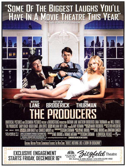 The Producers Movie Poster Print (11 x 17) - Item # MOVEJ3625
