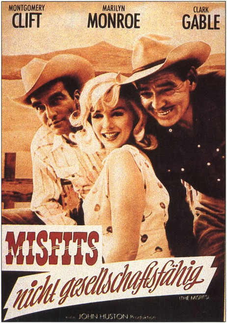 The Misfits Movie Poster Print (11 x 17) - Item # MOVGE9238