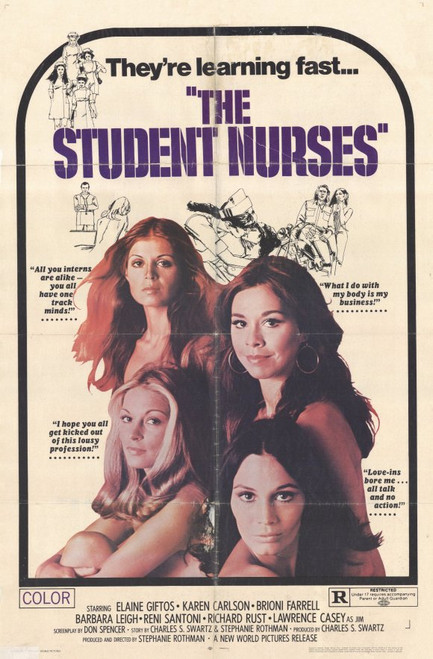 The Student Nurses Movie Poster Print (11 x 17) - Item # MOVIE4676