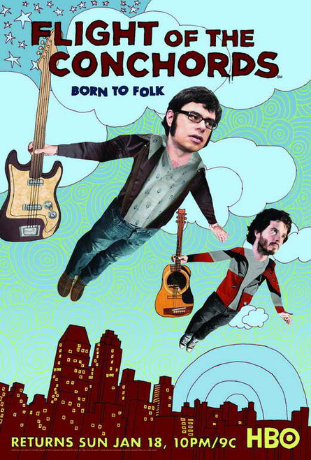 Flight of the Conchords, The Movie Poster Print (11 x 17) - Item # MOVCI4658