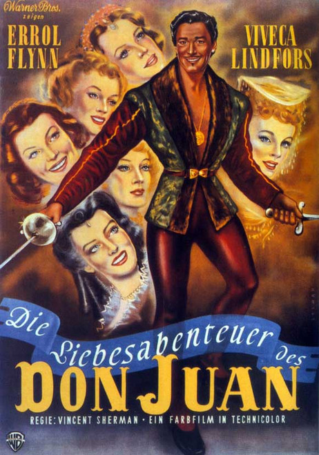 The Adventures of Don Juan Movie Poster Print (11 x 17) - Item # MOVEB11810