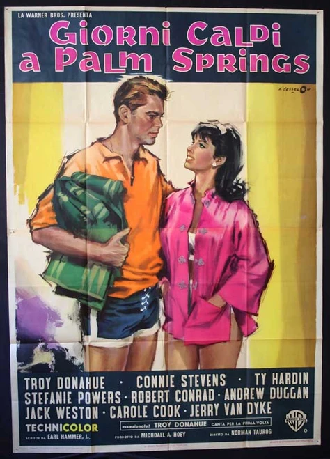 Palm Springs Weekend Movie Poster Print (11 x 17) - Item # MOVCI4697