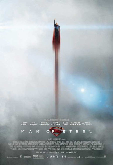 Man of Steel Movie Poster Print (27 x 40) - Item # MOVCB03015