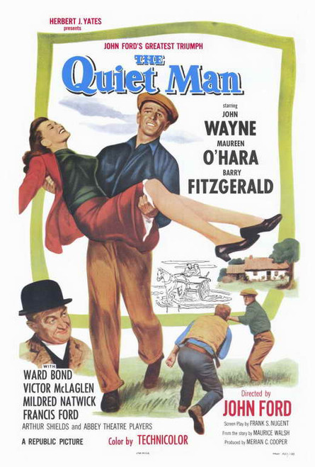 The Quiet Man Movie Poster Print (27 x 40) - Item # MOVIF0179
