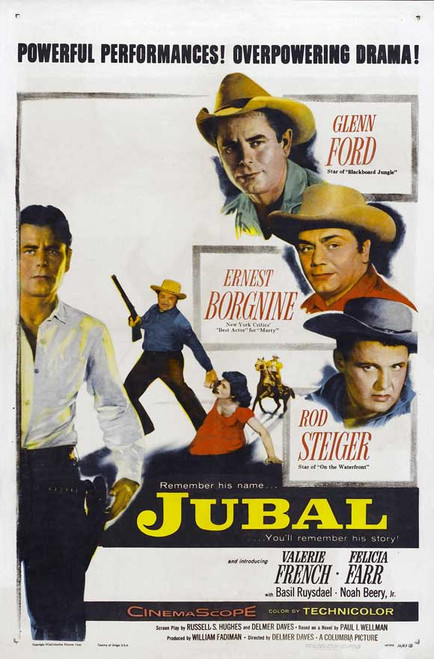 Jubal Movie Poster Print (11 x 17) - Item # MOVII7743