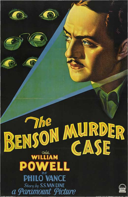 The Benson Murder Case Movie Poster Print (27 x 40) - Item # MOVCB52404