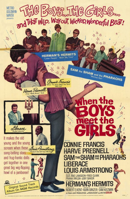When the Boys Meet the Girls Movie Poster Print (11 x 17) - Item # MOVCD4481