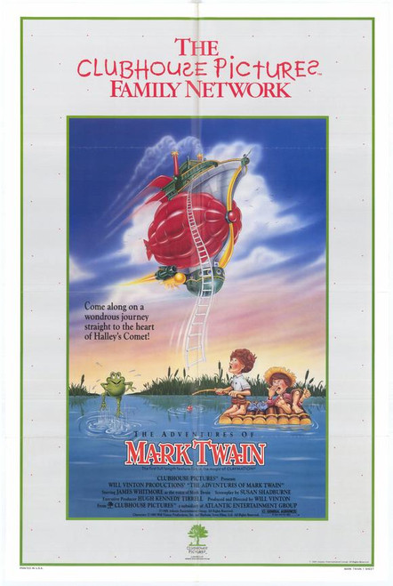 The Adventures of Mark Twain Movie Poster Print (11 x 17) - Item # MOVIE5189