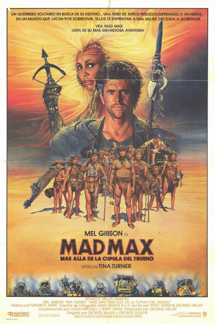 Mad Max: Beyond Thunderdome Movie Poster Print (11 x 17) - Item # MOVIE4680