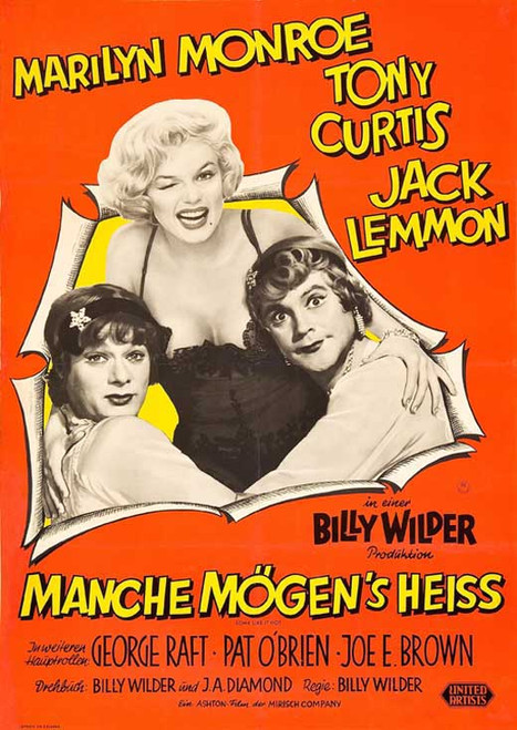 Some Like It Hot Movie Poster Print (27 x 40) - Item # MOVIB94944