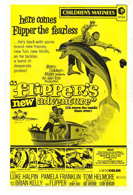 Flipper's New Adventure Movie Poster Print (27 x 40) - Item # MOVCH7342