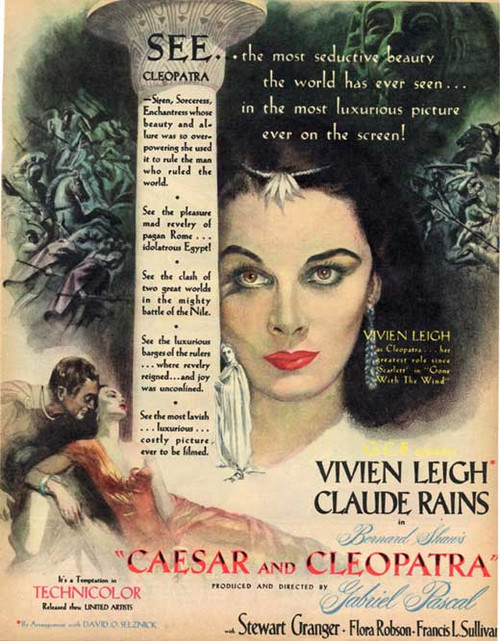 Caesar and Cleopatra Movie Poster Print (11 x 17) - Item # MOVGB82443