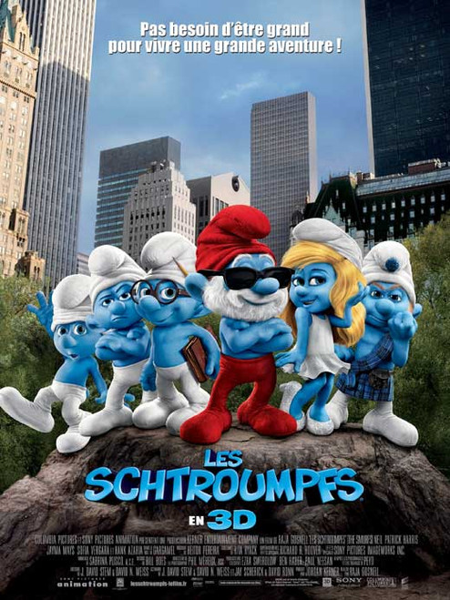 The Smurfs Movie Poster Print (11 x 17) - Item # MOVAB03714