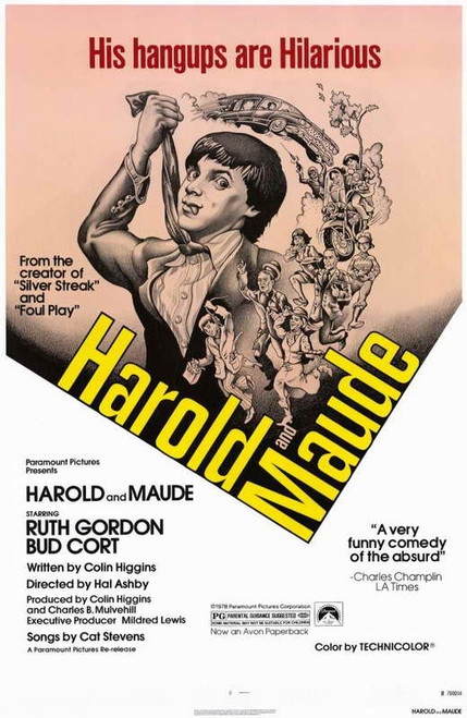 Harold and Maude Movie Poster Print (11 x 17) - Item # MOVCD3484