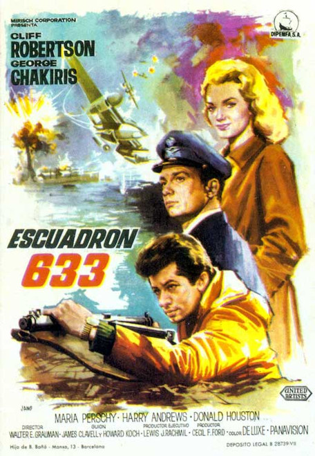 633 Squadron Movie Poster Print (27 x 40) - Item # MOVIB81743