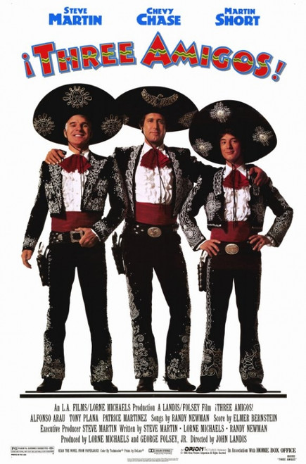 Three Amigos Movie Poster Print (11 x 17) - Item # MOVAD3794
