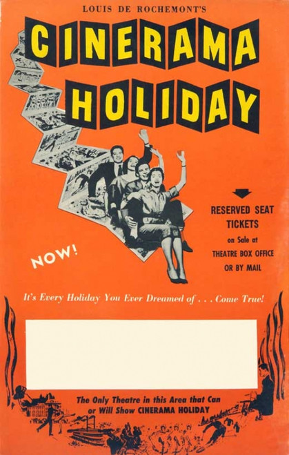 Cinerama Holiday Movie Poster Print (27 x 40) - Item # MOVIB83443