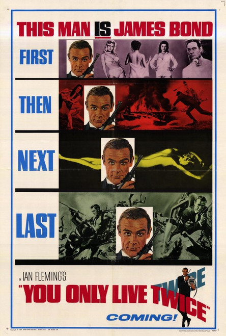 You Only Live Twice Movie Poster Print (11 x 17) - Item # MOVID0930